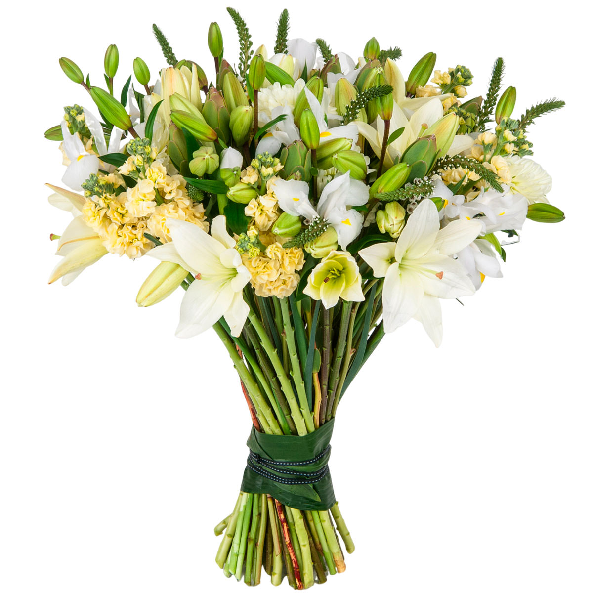 Свадебные букеты невесты из лилий